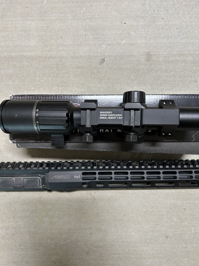 WTS/WTT - Aero M4E1 14.5 upper, Burris RT-6 1x6 LPVO PRICE DROP ...