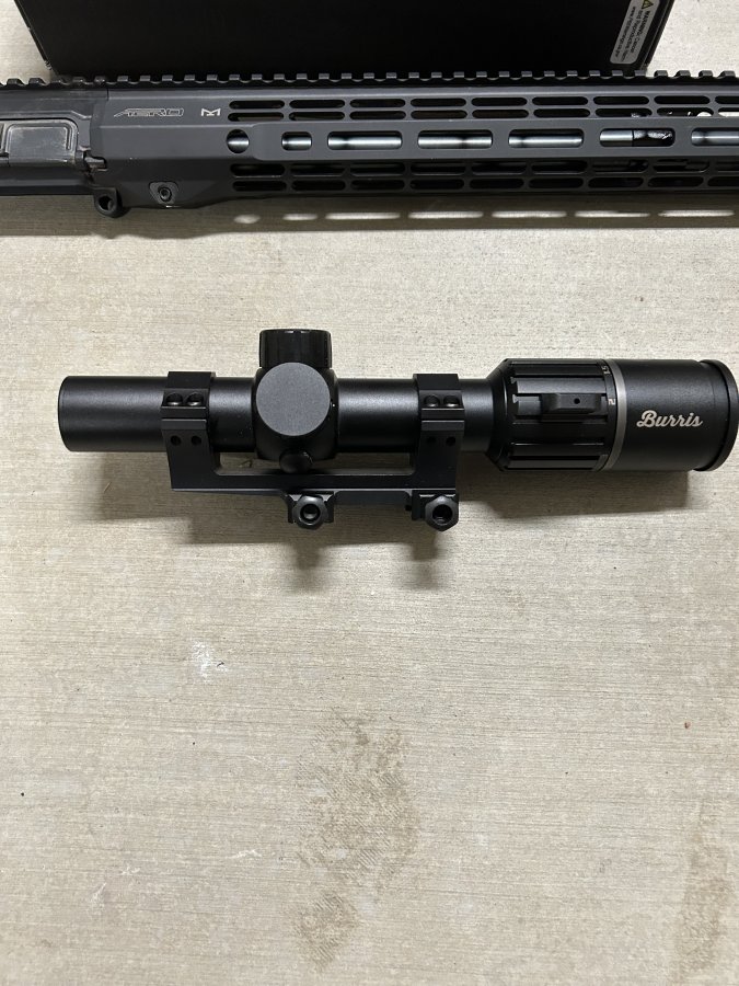 WTS/WTT - Aero M4E1 14.5 upper, Burris RT-6 1x6 LPVO PRICE DROP ...